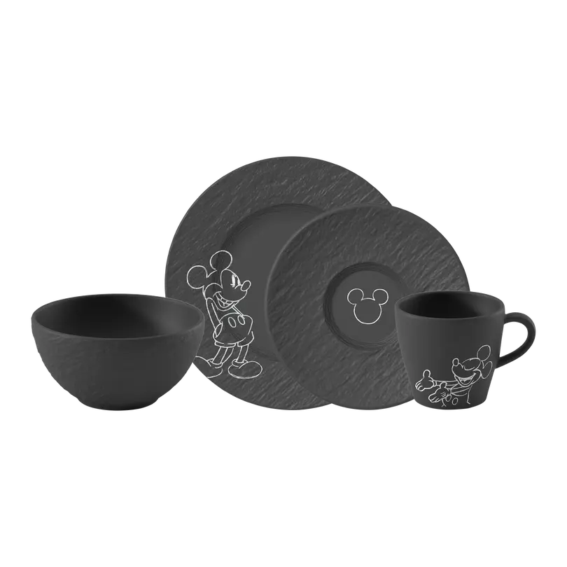 Geschirrset 4-teilig Manufacture Rock Mickey