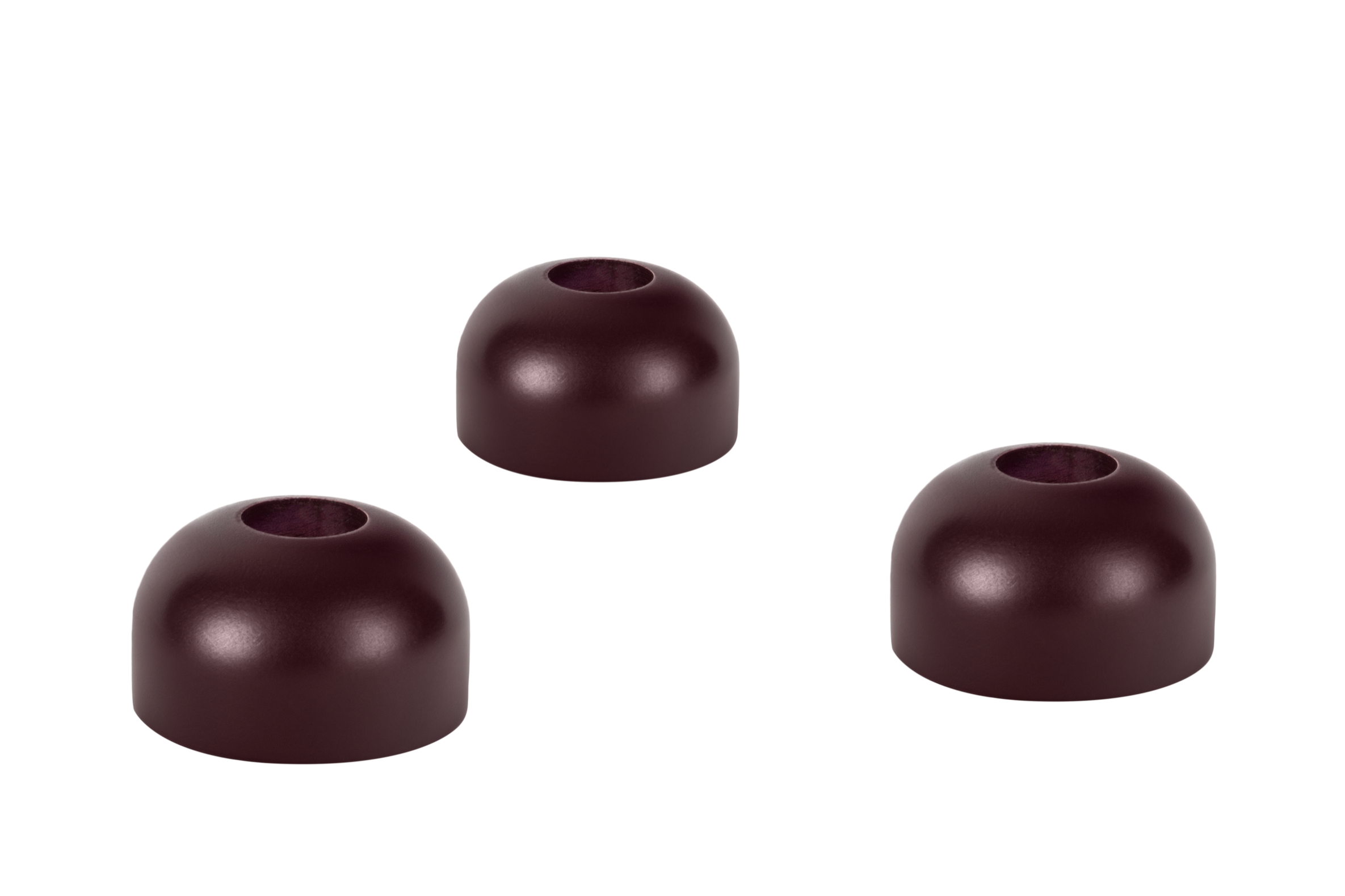noo.ma LUMS kaarsenhouders set van 3 - Wine Berry