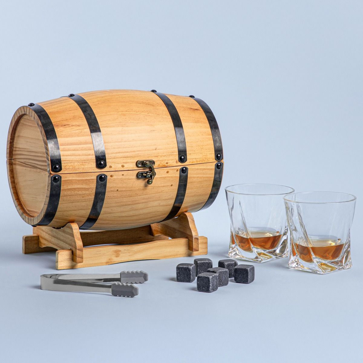 Zestaw beczka Gomera Do Whisky 4 el.