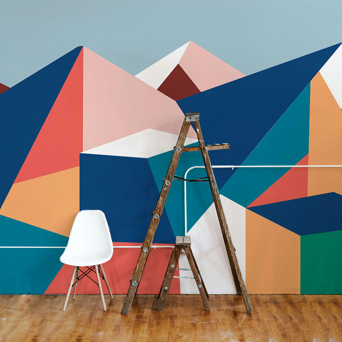 - Papier peint panoramique le grand paradis 170 x 250 cm