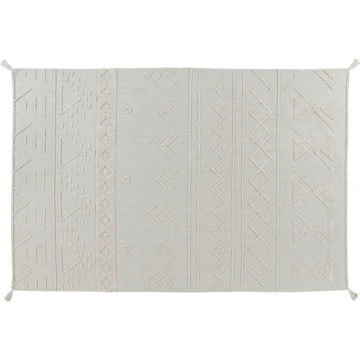TRIBU - Tapis coton lavable natural 140x200cm