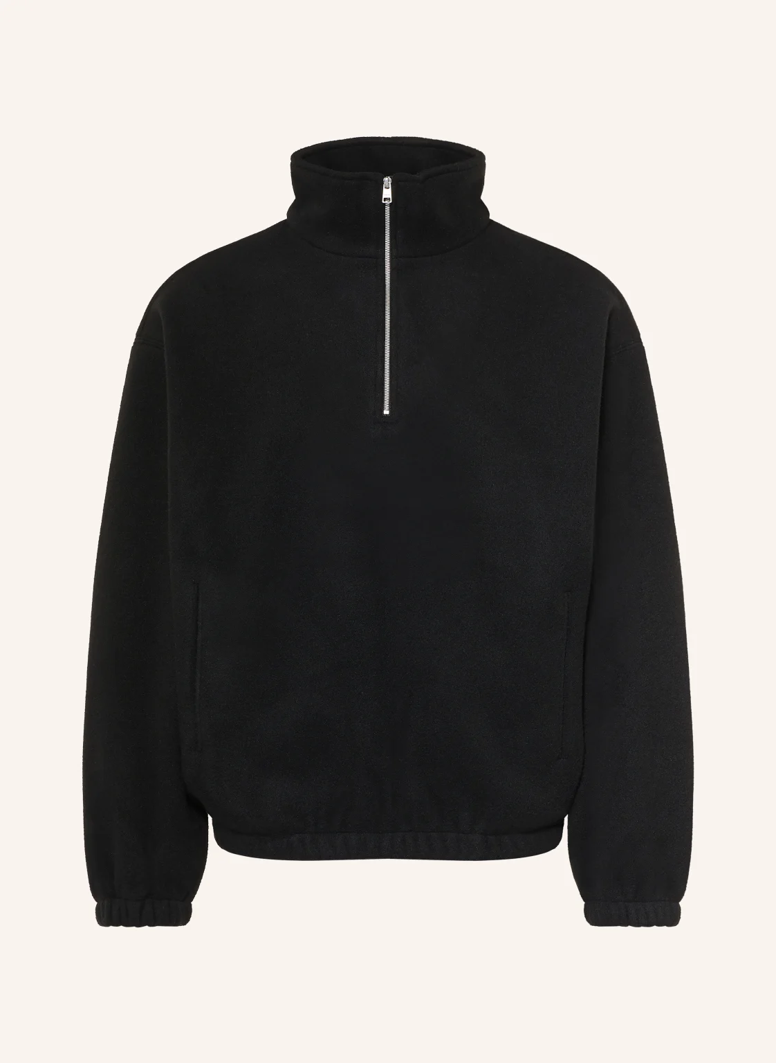 SANDRO Oversized-Troyer aus Fleece