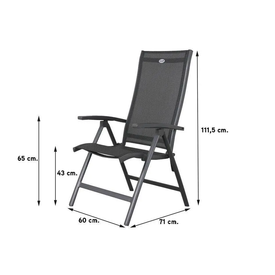 Set van 4 - Hartman Salvatore verstelbare stoel