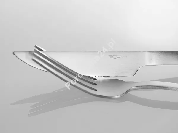 Komplet sztućców 24 cz. na 6 osób PINTINOX - Royal Satin Silver (2.5 mm) 23.2KOU.7091.K24