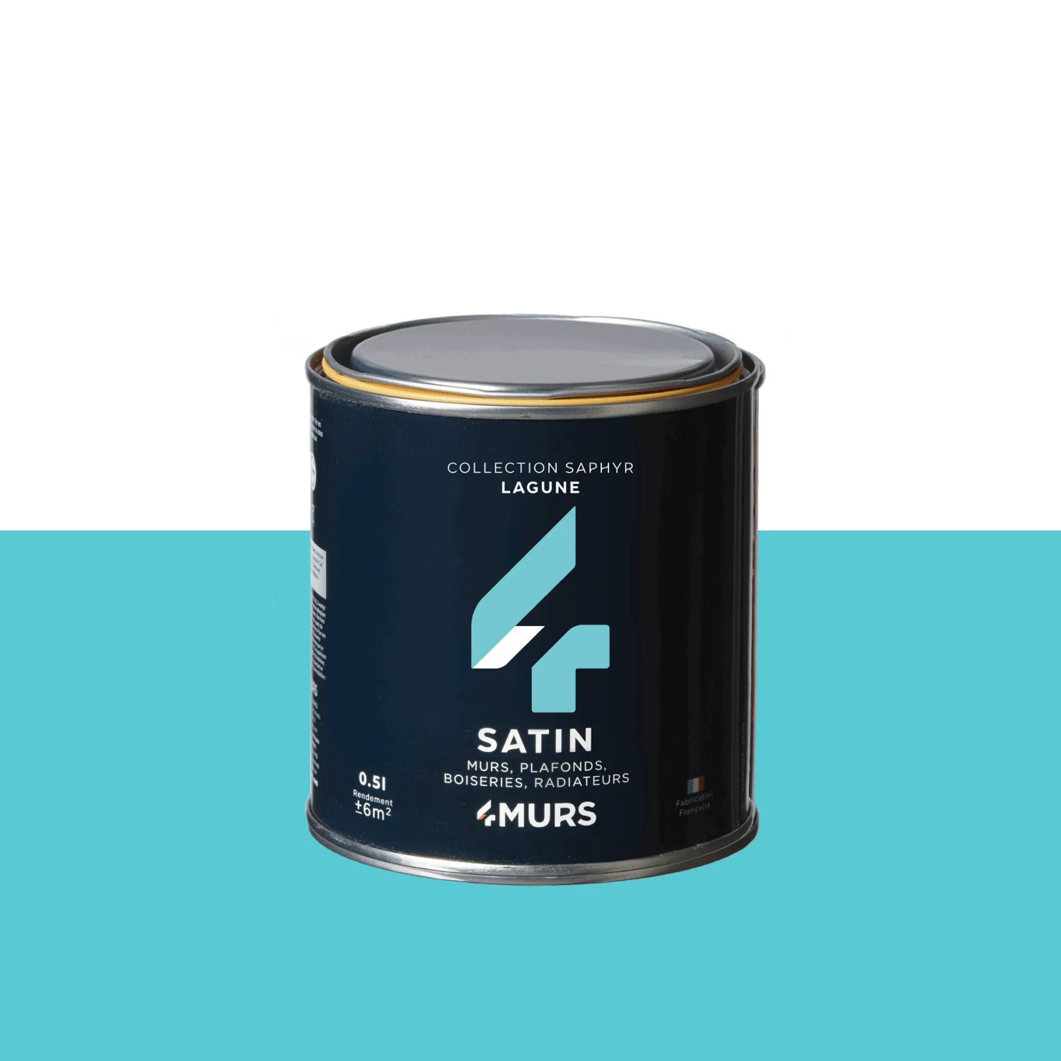 Saphyr Peinture Finition Peinture lagune Satiné 0,5 L