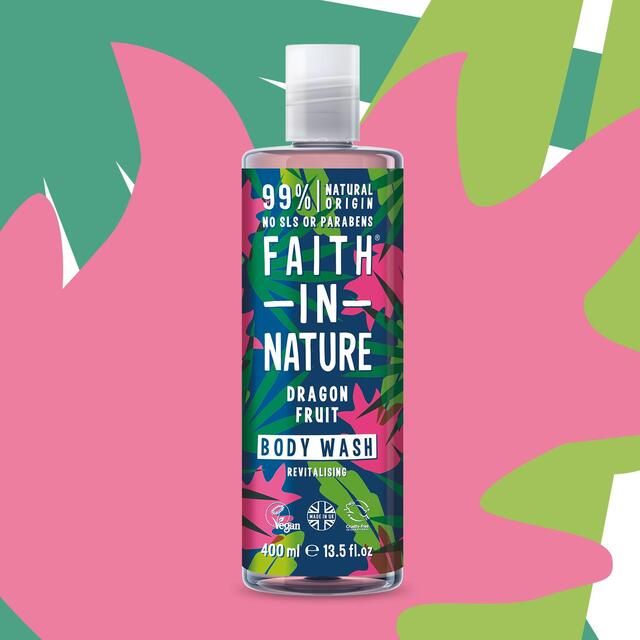 Faith in Nature Dragon Fruit Body Wash - 2 x 400ml