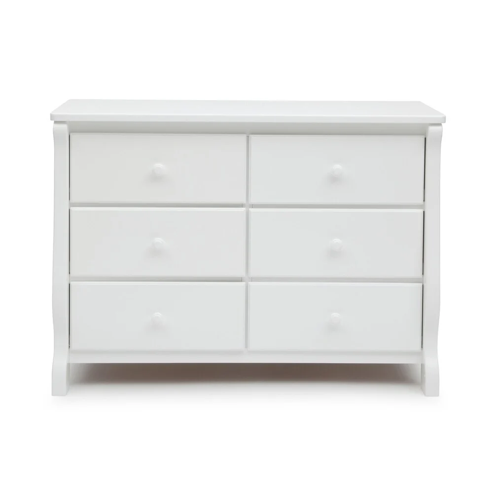 Taylor & Olive Hyde Park Children's Universal White 6-drawer Dresser