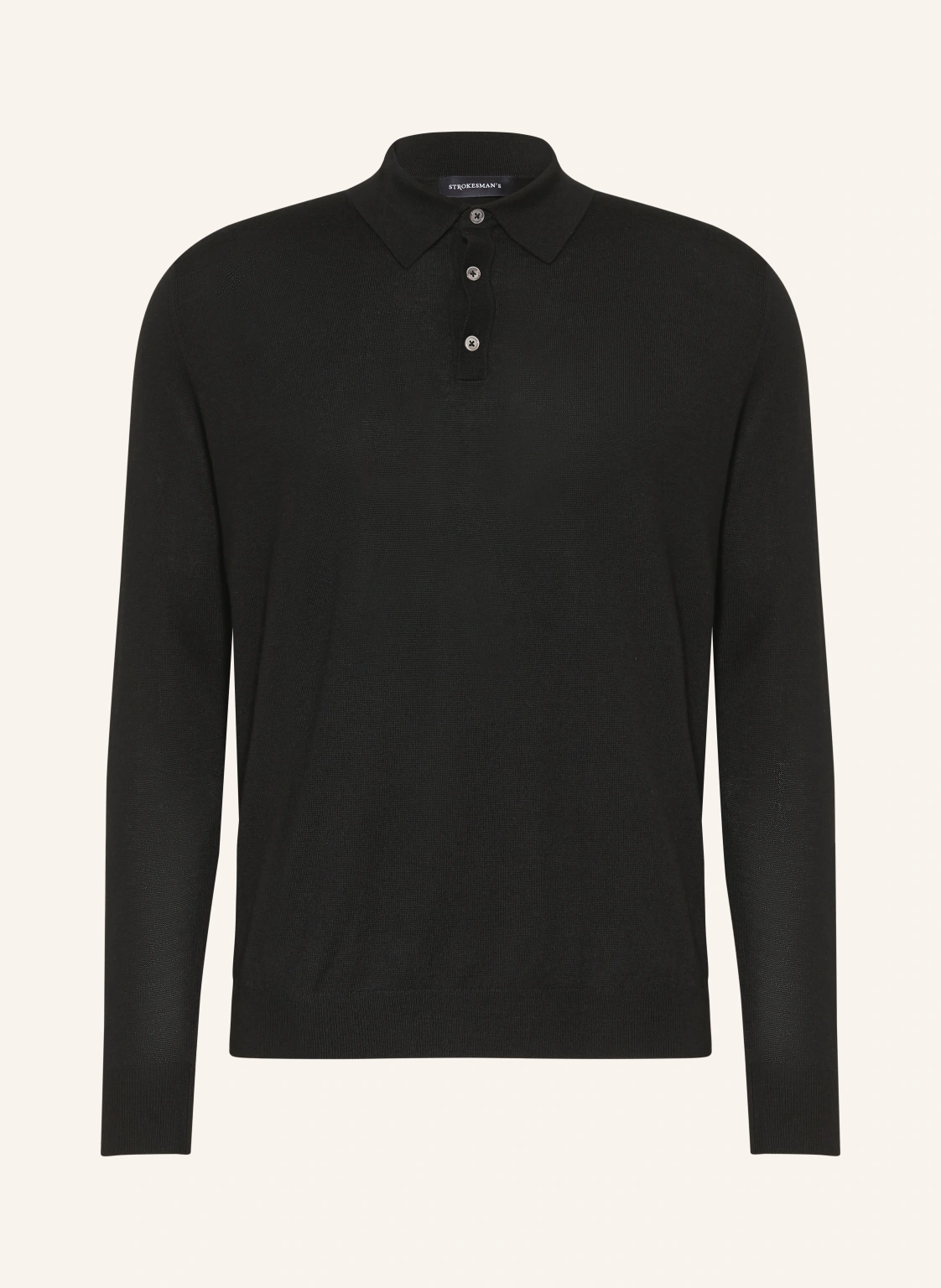 STROKESMAN'S Strick-Poloshirt