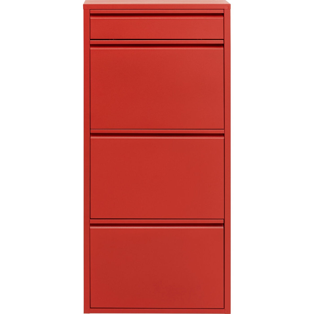 Kare Design Schoenenkast Caruso rood 3 1 laden