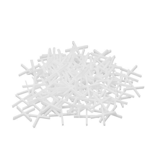 Lot 250 croisillons en X Diall écart 5 mm