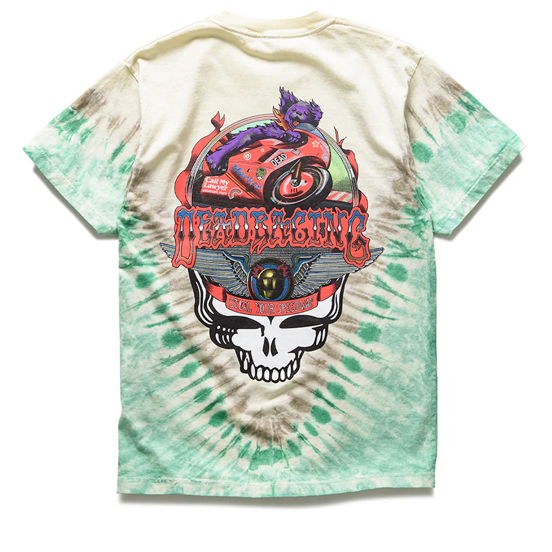 Market x Grateful Dead Tie Dye Tee - Natural/Green