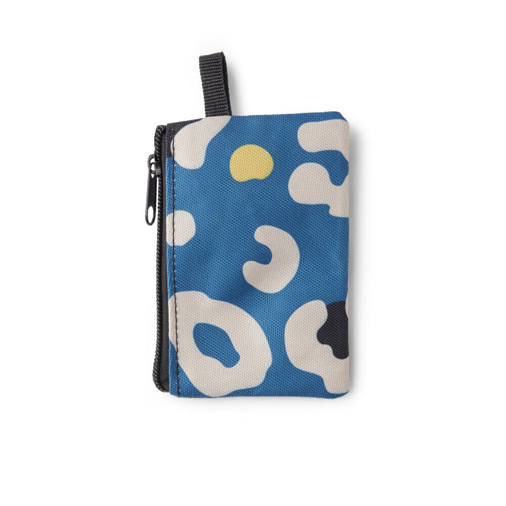 Porte monnaie polyester à imprimés - 3 modèles