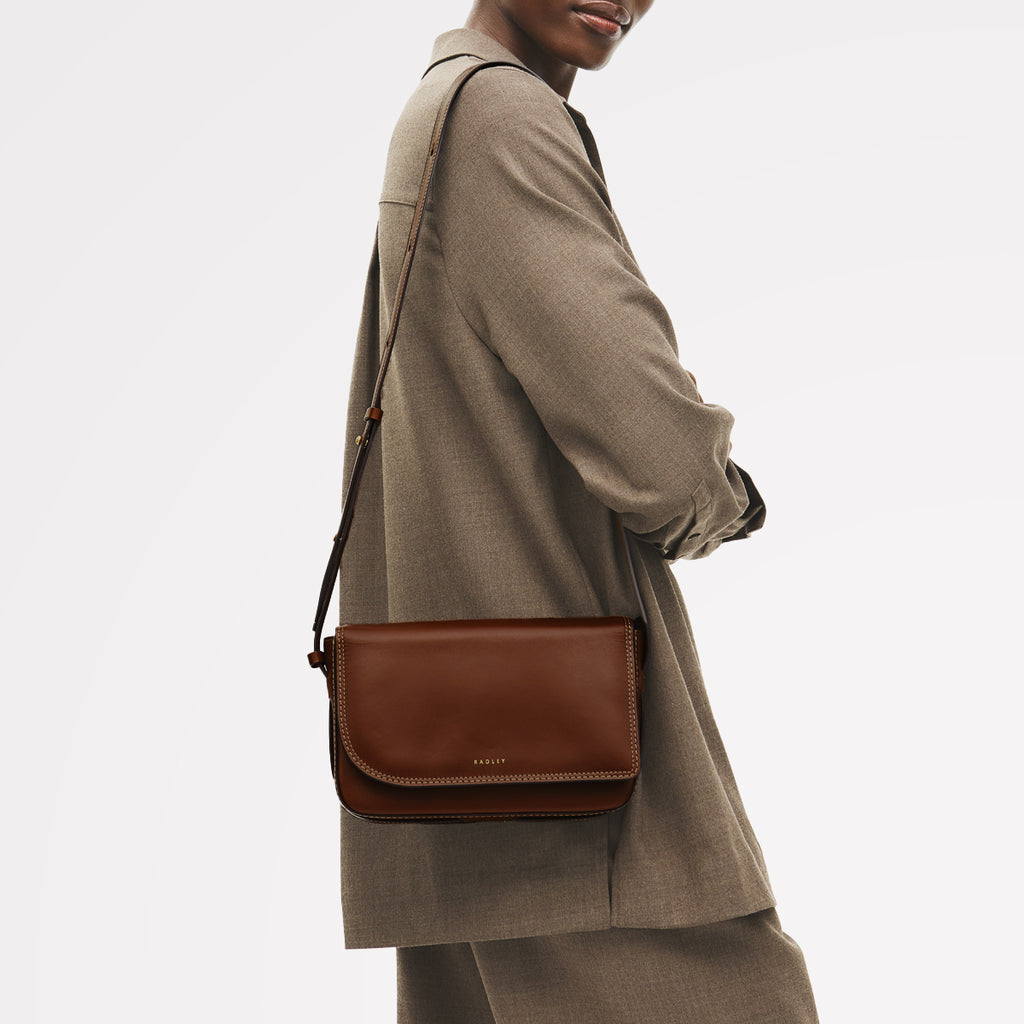 Pocket Street - Small Flapover Cross Body Bag