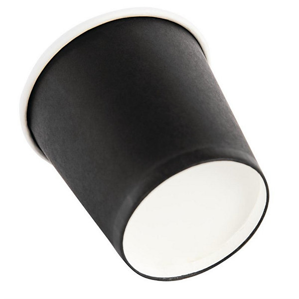 Gobelets Noirs Expresso 120 ml - Lot de 50 - Fiesta