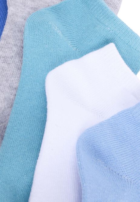 Boys 5pk Blue Trainer Socks