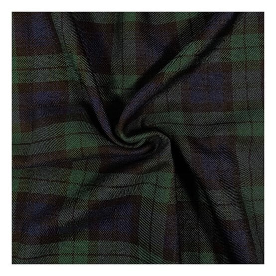 Black Watch Tartan Fabric by the Metre