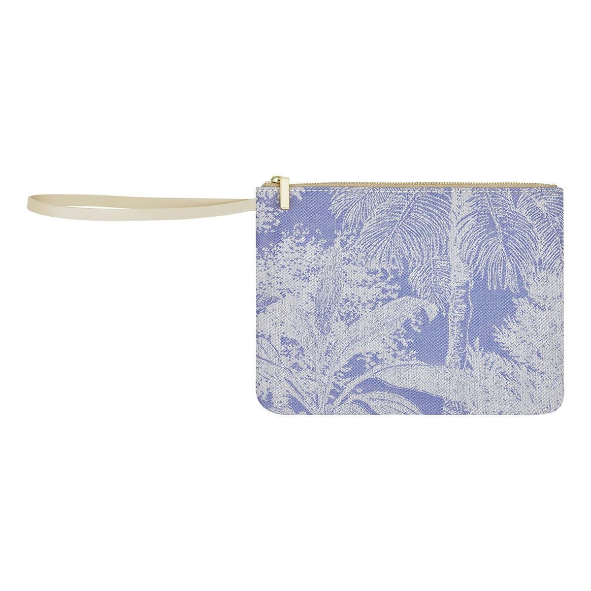 PAYSAGE - Pochette en coton bleu 20 x 15