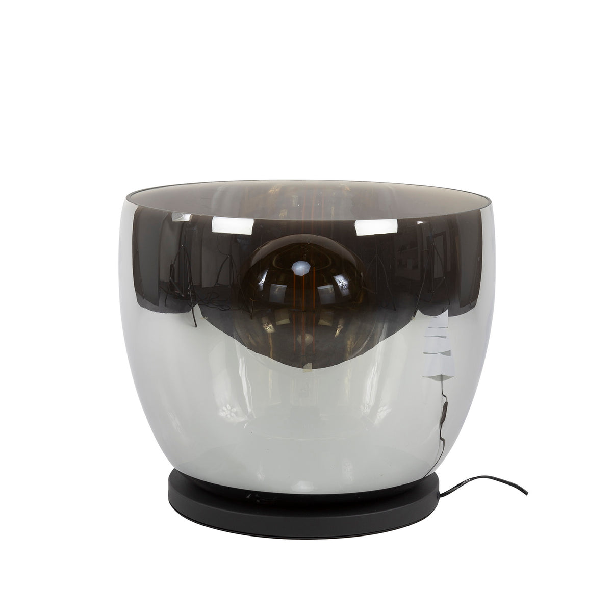 Giga Meubel Vloerlamp Up XXL - Smoke Glas - 1-Lichts - 48x48x41cm
