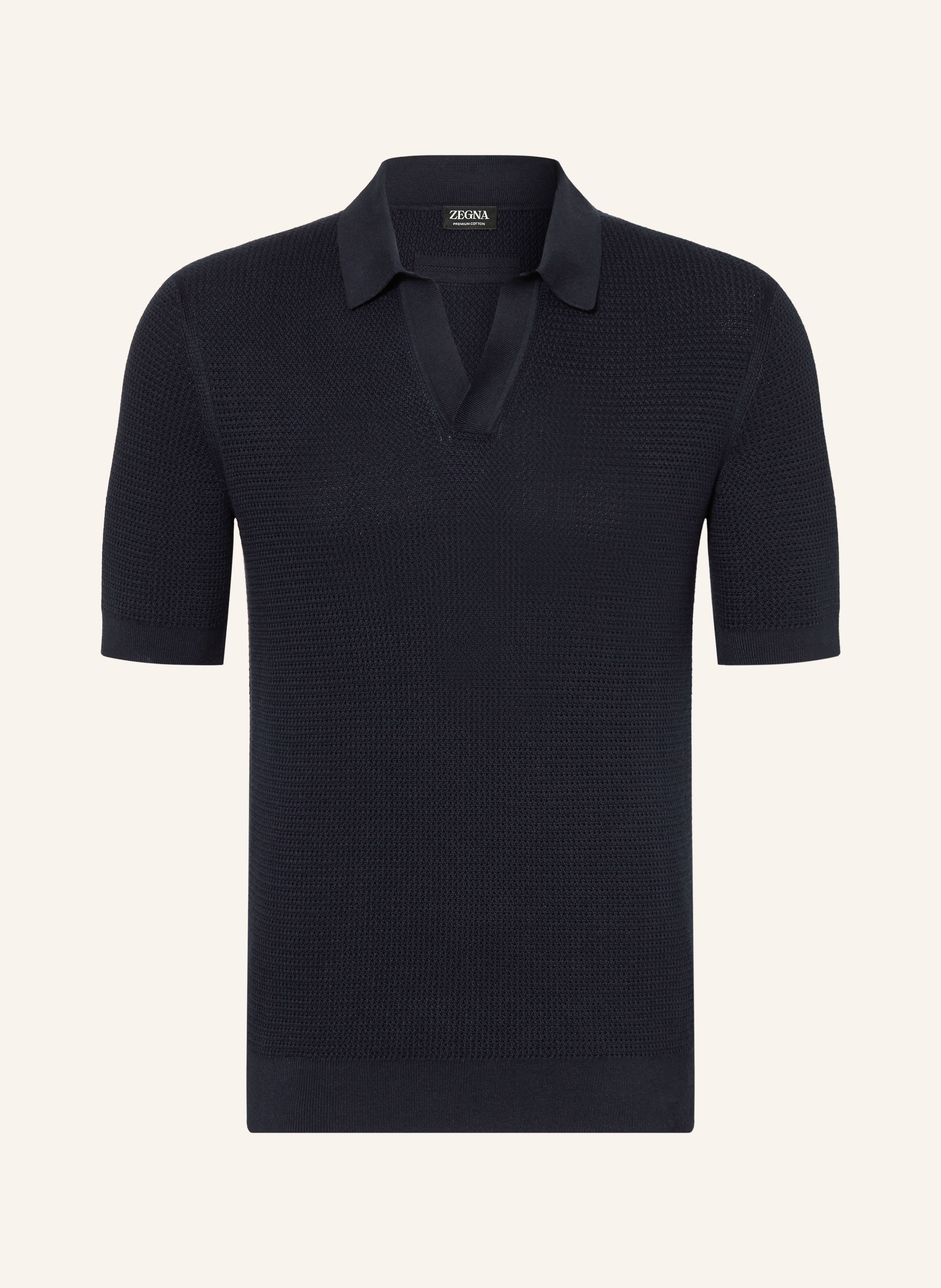 ZEGNA Strick-Poloshirt