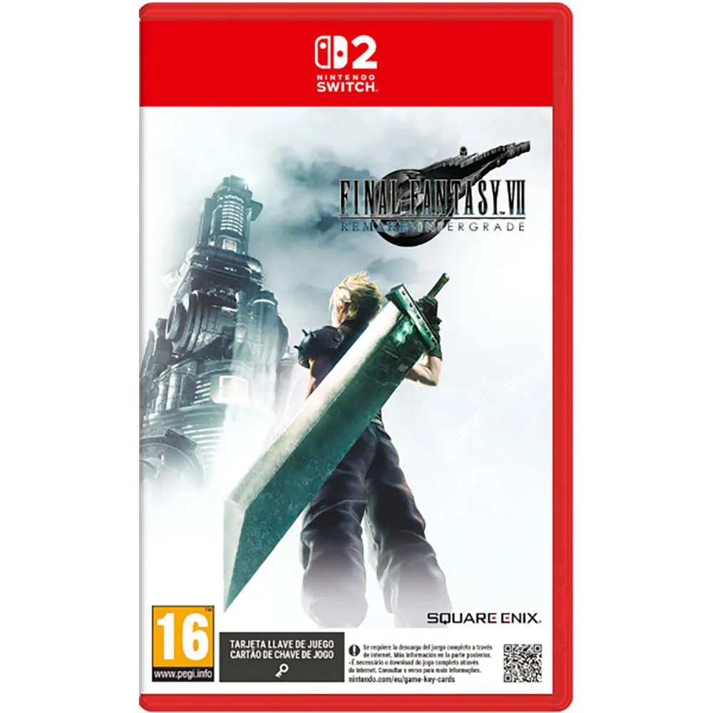 Nintendo Switch 2 Final Fantasy Vii Remake Intergrade