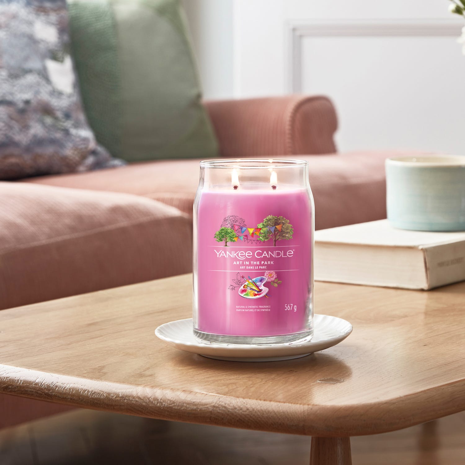 Art In The Park, candela in giara grande Yankee Candle
