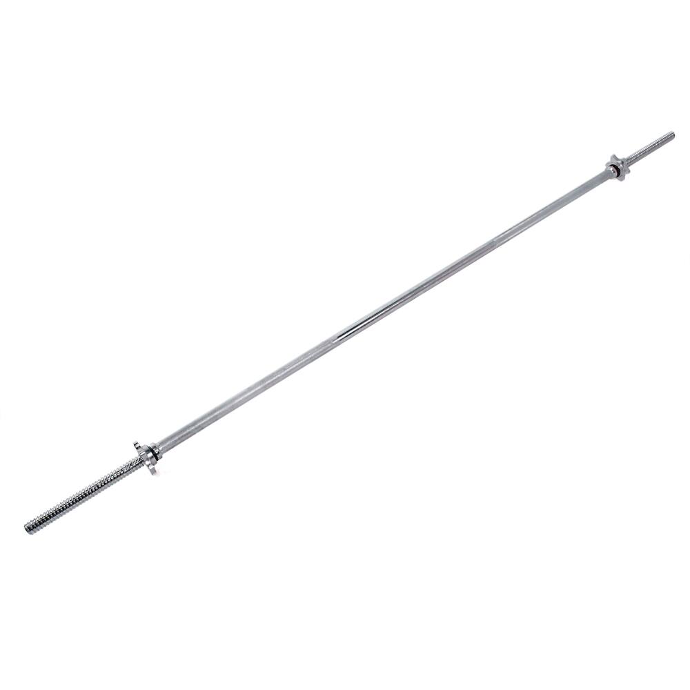 Cap Barbell Standard Threaded Weight Bar, 6-ft