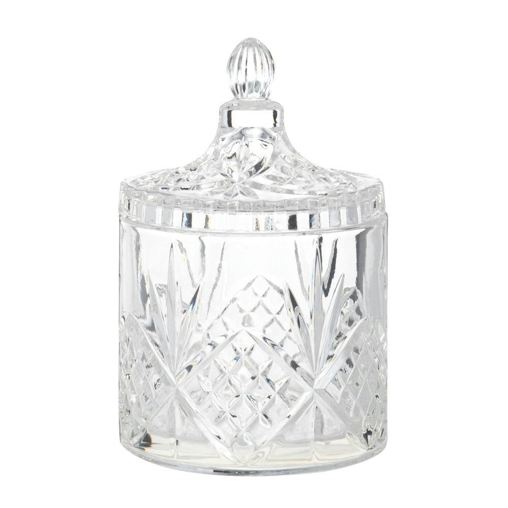 Ferrara - Bonbonnière en verre travaillé