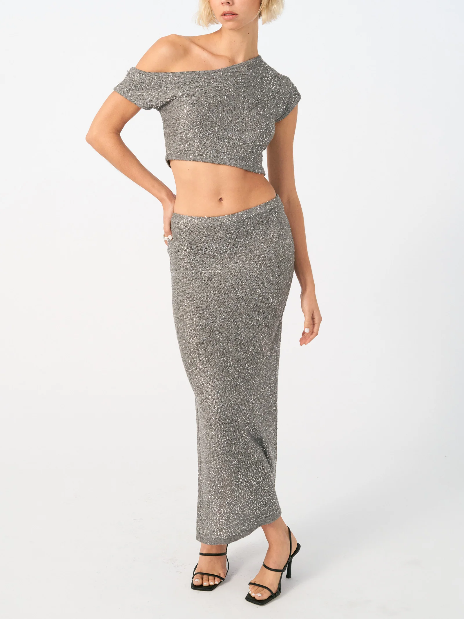 Gleam Sequin Top