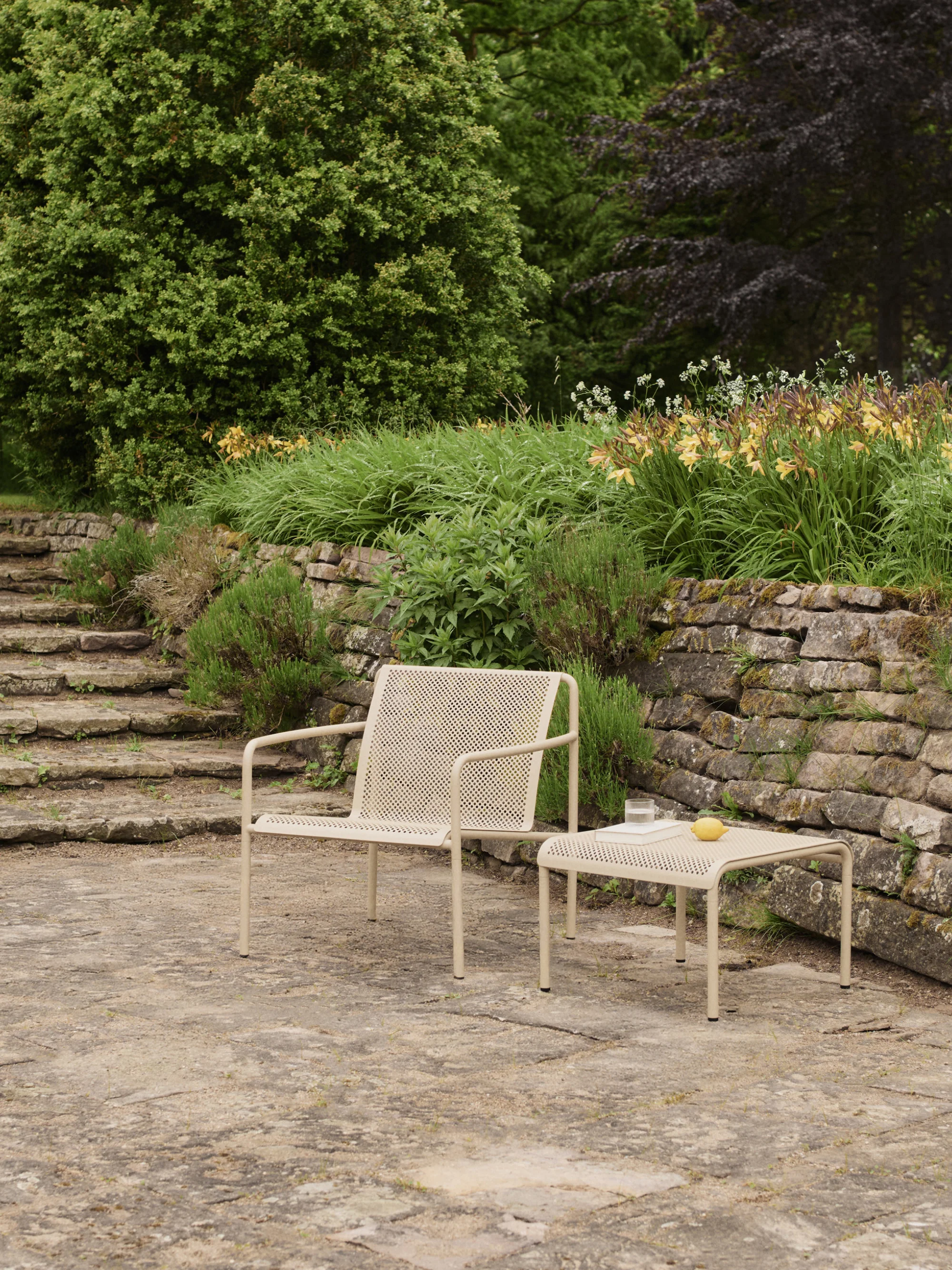 Gartensessel Dapple aus Stahl