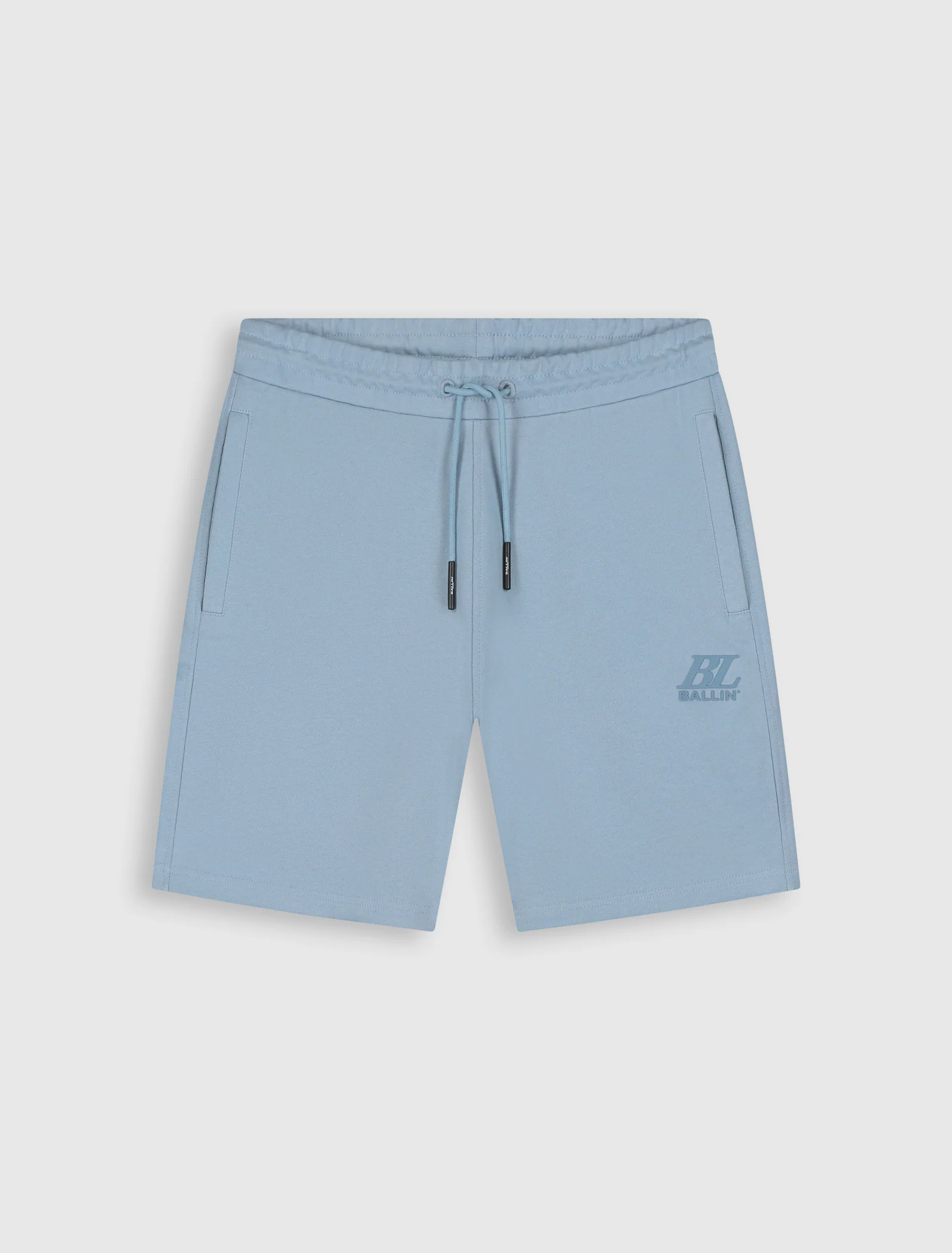 Monogram Short | Blue Grey