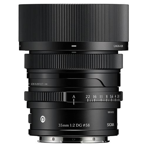 Sigma 35mm F2 DG Contemporary Lens in Black - L-Mount