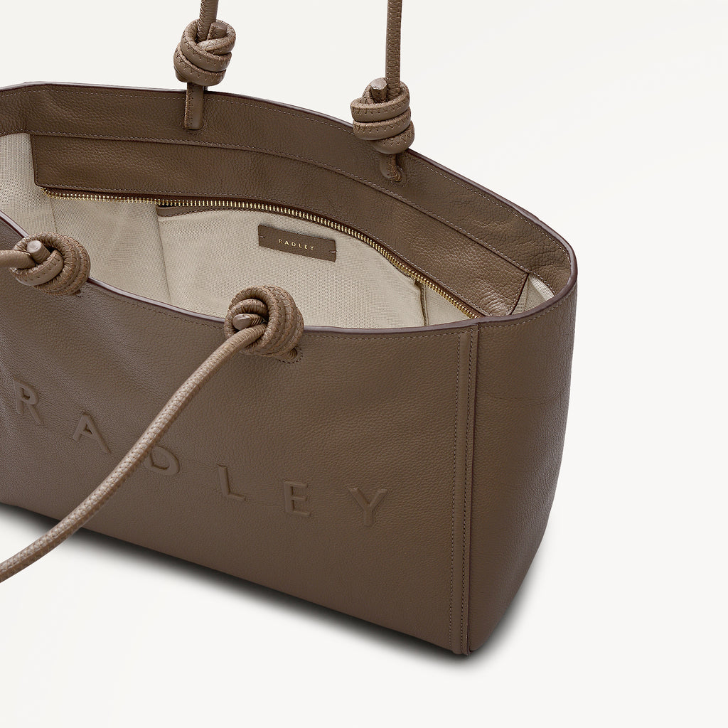 Ridgeway Gardens - Large Ziptop Tote Bag