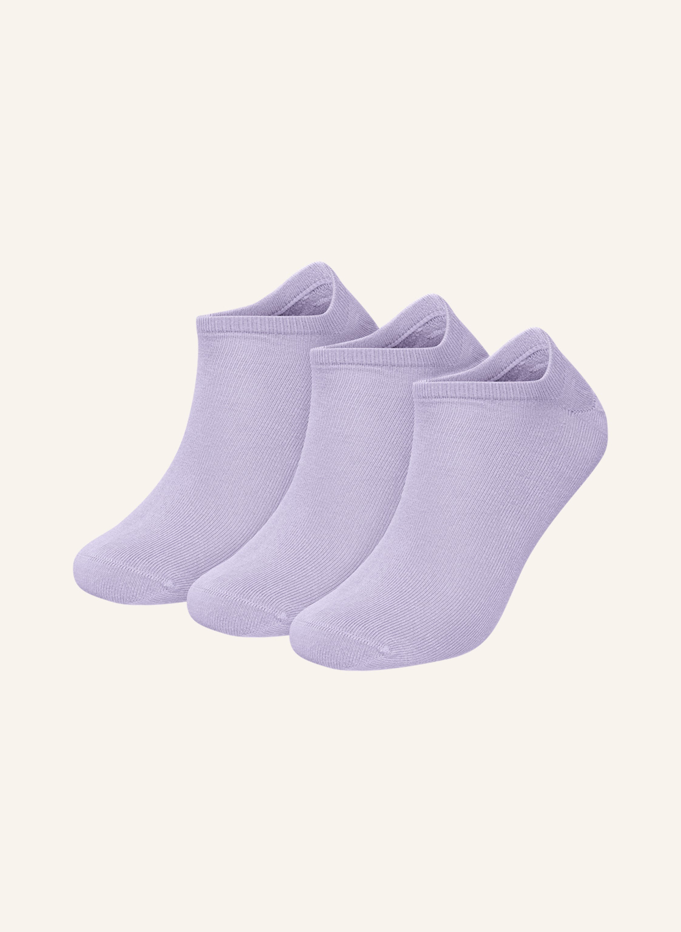DillySocks 3er-Pack Sneakersocken ONE COLOR SHORTIES