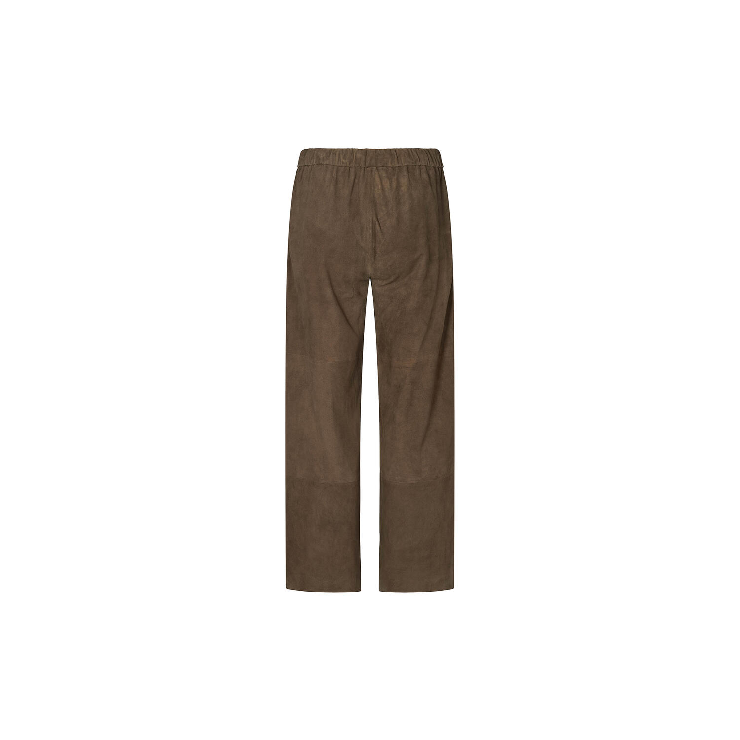 2847PBOEkola suede trousers, smoke