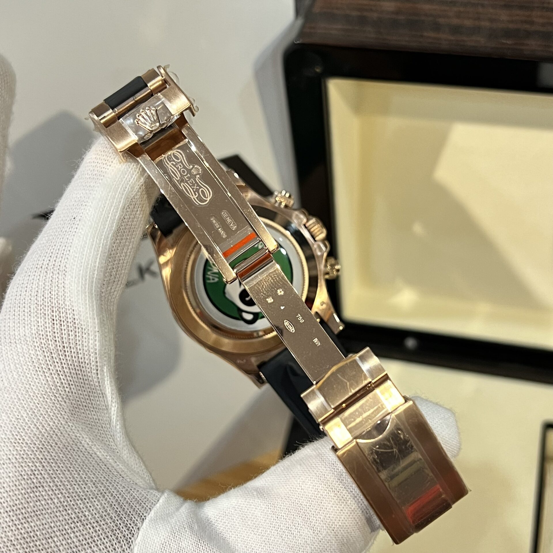 Rolex Daytona RG Plated White Dial 40mm Oyster Super Clone