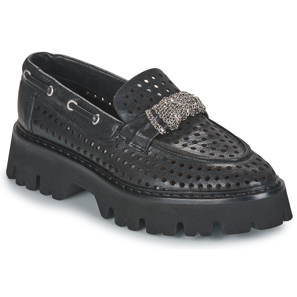 Fru.it - 8152-999-ANFIBIO-NERO-NIKEL - Black