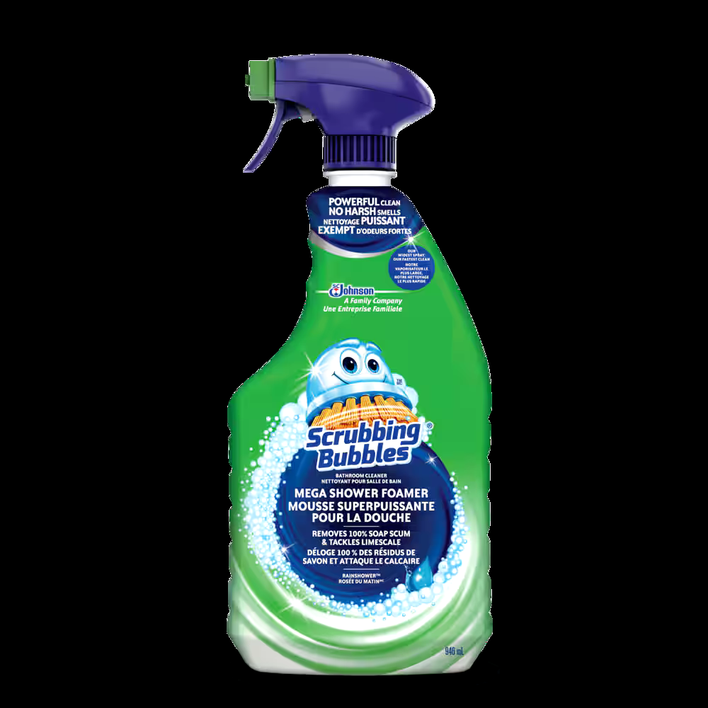 Scrubbing Bubbles Mega Shower Foamer Bathroom Cleaner Spray, 946-ml