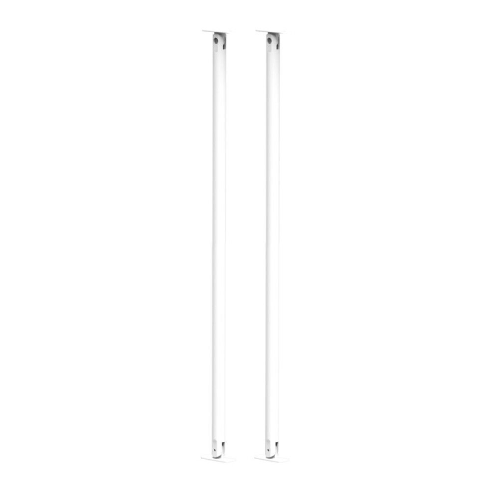 REKKVERKSSPILER LUNDBERGS NEW YORK HVIT Ø19X782MM 2STK/PK