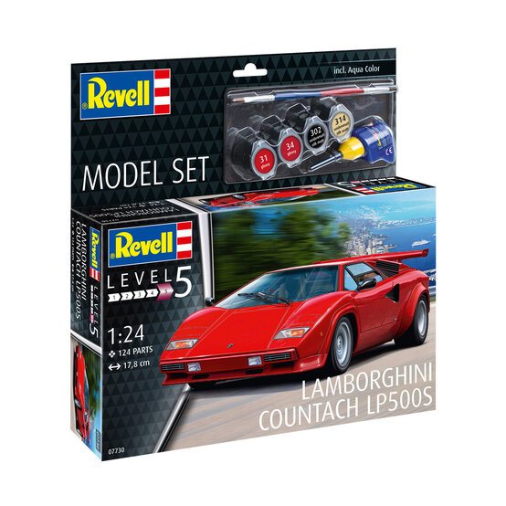 Revell Lamborghini Countach LP500S Model Set 1:24