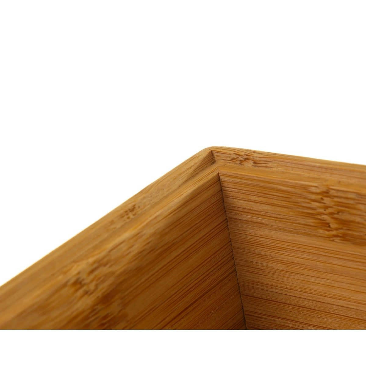 - Rangement organisateur salle de bain bambou - 30x15x6.5cm