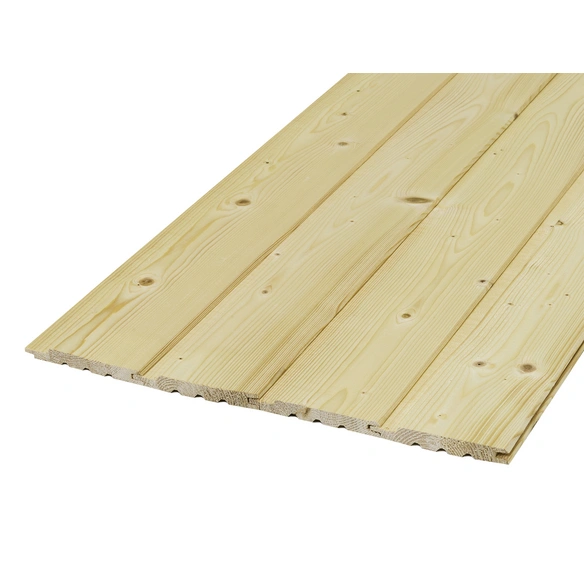 Profilholz, Fichte / Tanne, BxH: 9,6 x 240 cm, Stärke: 12,5 mm