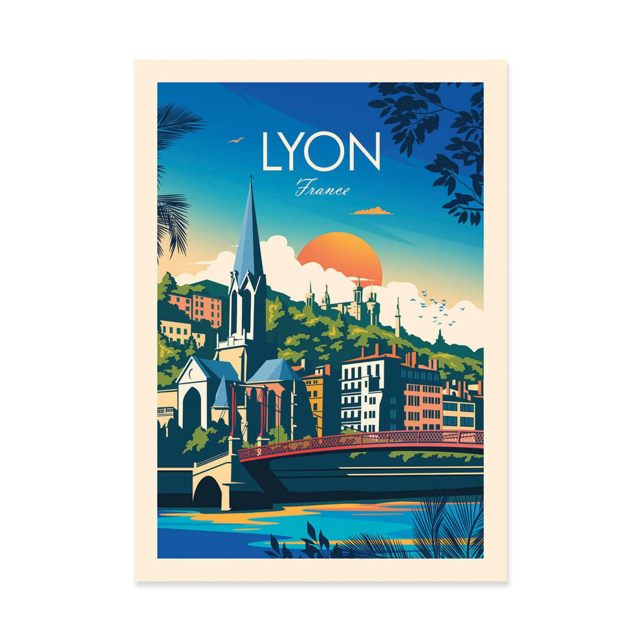 STUDIO INCEPTION - LYON - STUDIO INCEPTION - Affiche d'art 50 x 70 cm
