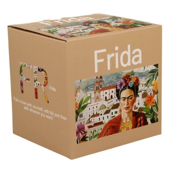 Kubek Classic Mexican Art Frida porcelanowy 360 ml kolorowy