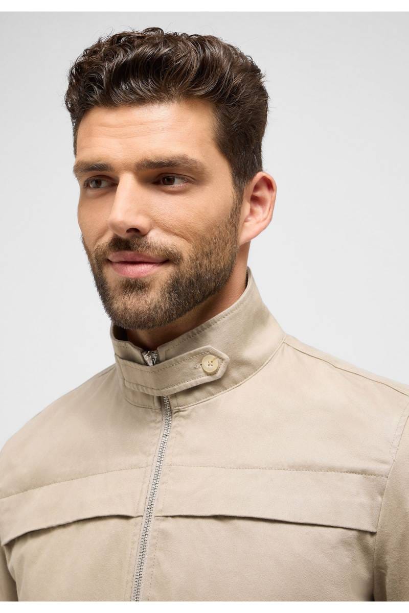 ETERNA 1863 Modern Fit Jacke champagner, Einfarbig