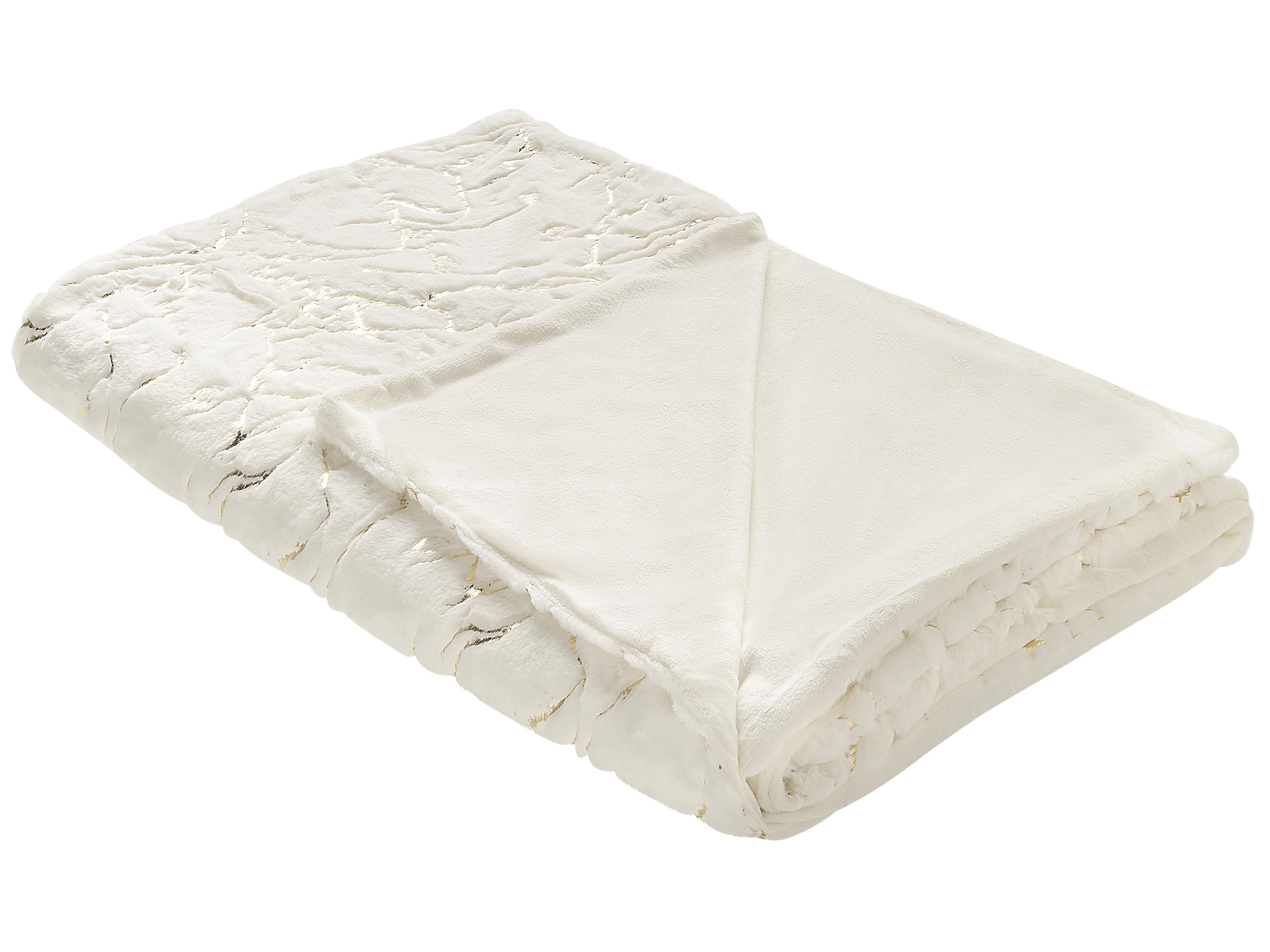 Blanket GODAVARI 150 x 200 cm Light Beige