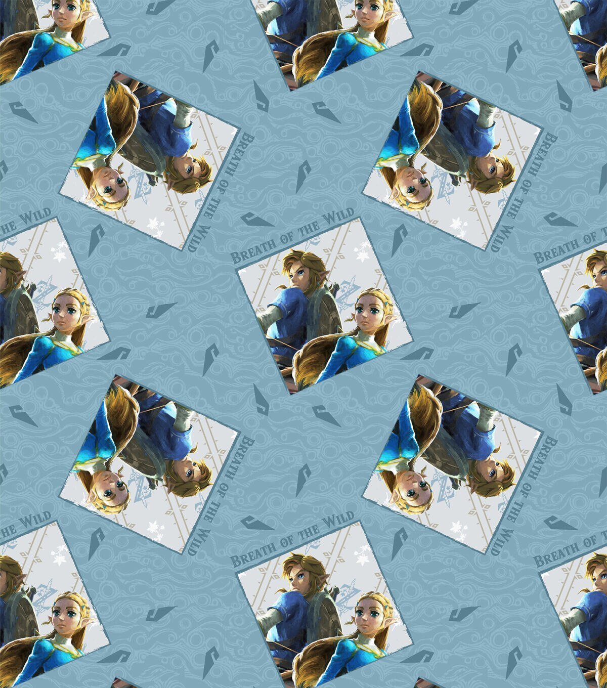Legend Of Zelda Breath Of Wind Cotton Fabric