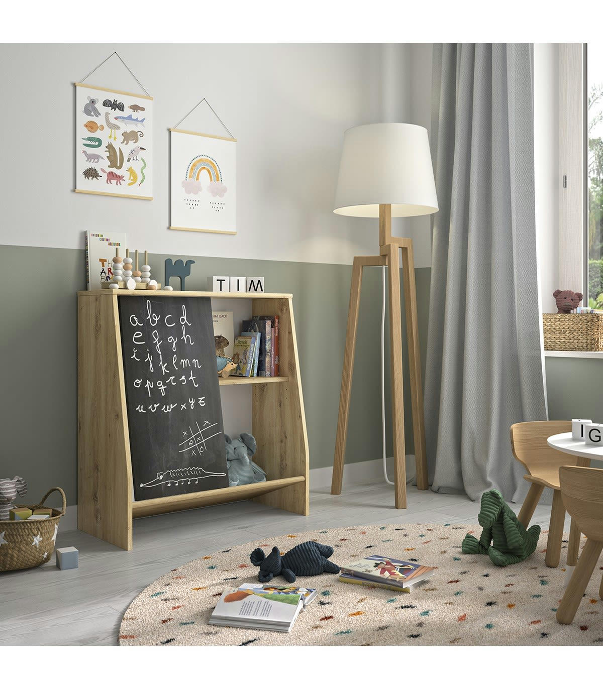 TIM - Rangement ludique 1 porte H81cm