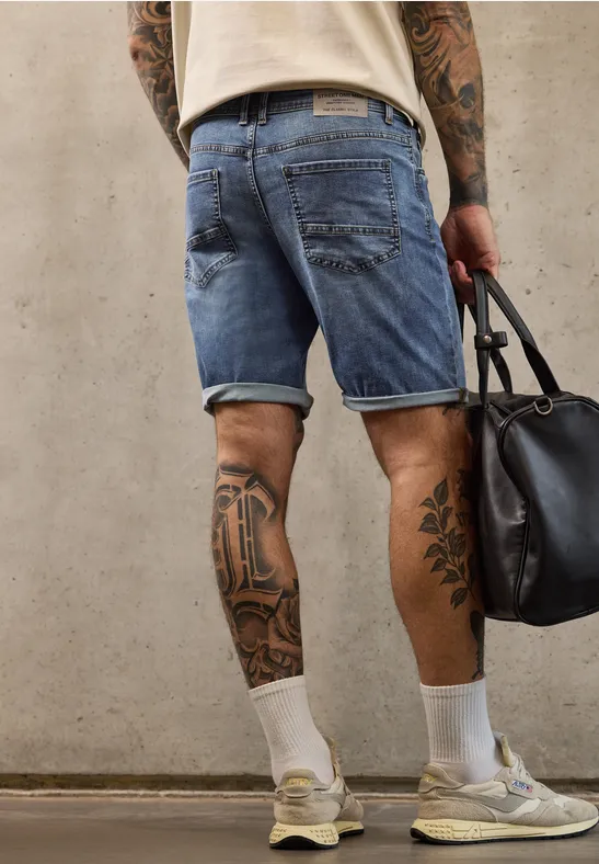 Jeansshorts im Regular Fit