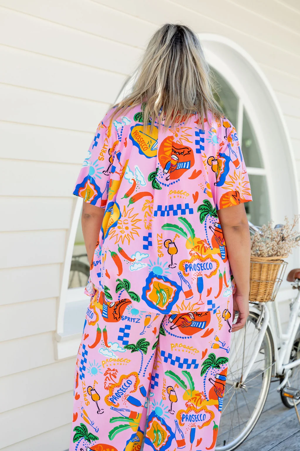 Marley Linen Blend Shirt in Cin Cin