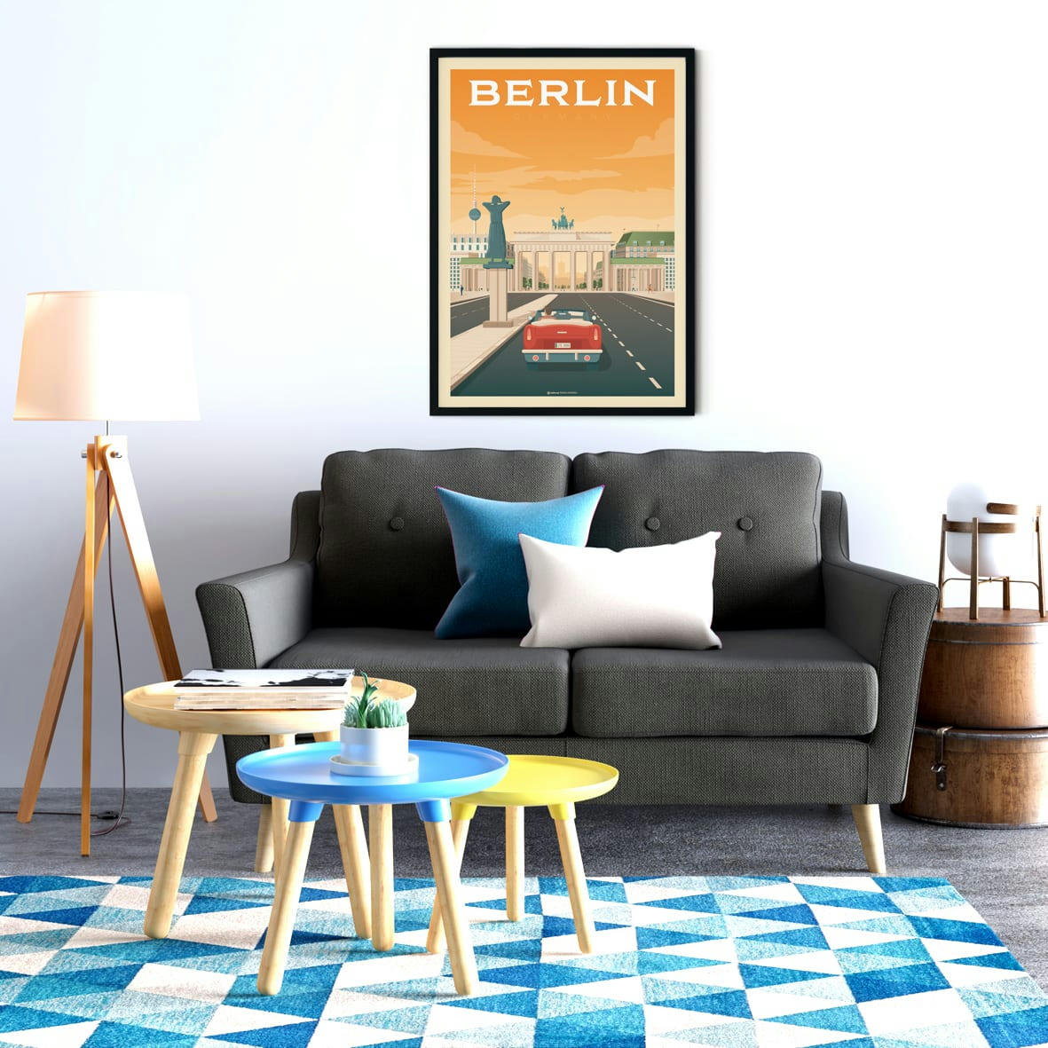 - Affiche Berlin  50x70 cm
